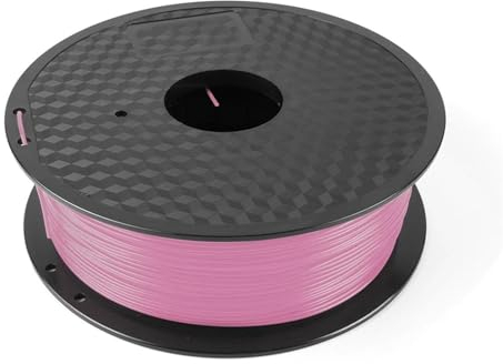 Fachmann 1kg 3D Printer Filament PLA 1.75mm White Black Orange Blue Red Purple Solid Plastic Materials Fliament for 3D Printing (Farbe : 1KG-PLA-Pink)