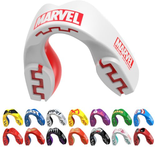 Marvel Logo Sport Zahnschutz Erwachsene/Kinder Sport Mundschutz