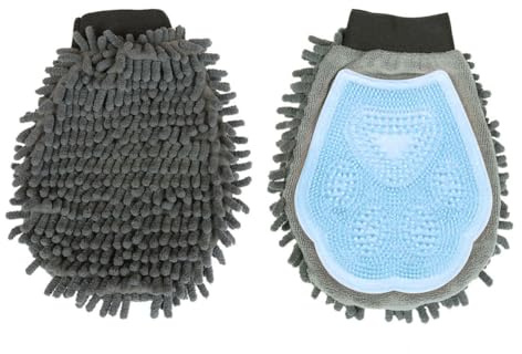 Horses Grooming Tool Zubehör für die Pferdepflege, langlebig, ergonomisch und sicher (grau/hellblau)