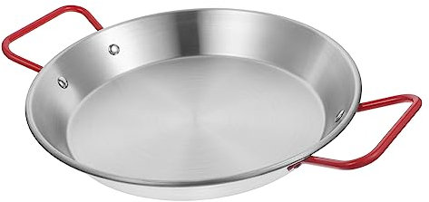 PHENOFICE Bratpfanne Aus Edelstahl Brathähnchenpfanne Mit Antihaftbeschichtung Flachem Boden Für Gleichmäßige Wärmeleitung Küchenhelfer Für Heimrestaurant