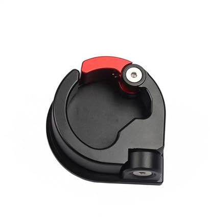 ULTFVPMQR Passend für Vespa GTS300 GTS250 GTV GTS 125 250 300 LX Sprint Primavera 125 150 Motorrad Roller Faltbarer Helmschloss Gepäckhaken (rot)
