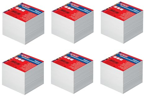 Herlitz 1603000 Zettelkastenersatzeinlage 9 x 9 cm, 700 Blatt, weiß (Weiß, 6x 9 x 9 cm, 700 Blatt)