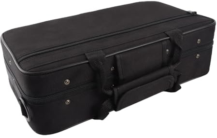 LICAEVEY Borsa per Clarinetto, Custodia Imbottita in Tessuto Oxford con Schiuma Spessa, Tracolla, Grande capacità, Cerniera Liscia, Portatile per Riporre e Viaggiare il Flauto Clarinetto