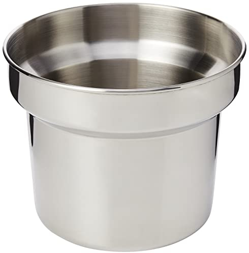 Genware B10288 Stainless Steel Bain Marie Pot, 4.2L Capacity