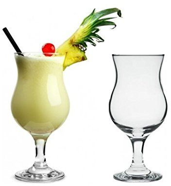 Pasabahce 44872 Pina Colada Glas Cocktail Glas 380 ml - 2 Stück Profi-Partyglas