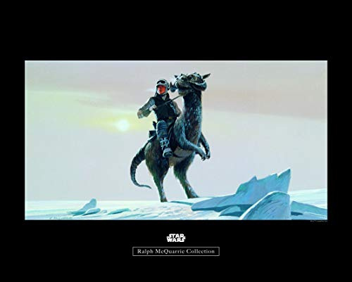 Komar Wandbild | Star Wars Classic RMQ Hoth Tauntaun | Kinderzimmer, Jugendzimmer, Dekoration, Kunstdruck | ohne Rahmen | WB149-50x40 | Größe: 50 x 40 cm (Breite x Höhe)