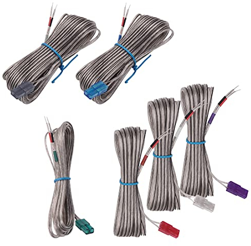 Kit de cables de altavoz de repuesto para Samsung HT-BD1252 HT-BD1255 HT-C330 HT-C350 HT-C450 HT-C445N HT-C450N HT-C453 HT-C453N HT-C455 HT-C460 HT-C550 HT-C550 T-C4633 Sistema de cine en casa