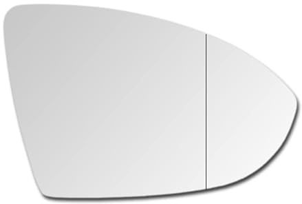 Ersatzspiegelglas Spiegelglas zum Kleben Außenspiegel Rechts Asphärisch passend für VW GOLF VII 2012-2019