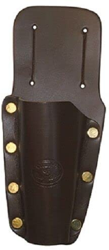 Secateur Holster - Deluxe Mahogany Brown Leather - Connell of Sheffield