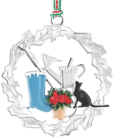 Newbridge Silverware LS707 Winter Garden Christmas Tree Decoration