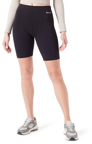 Champion Athletic Club W - Tights Cotton Lycra Shorts, Svart, XL Dam SS24, Svart, XL