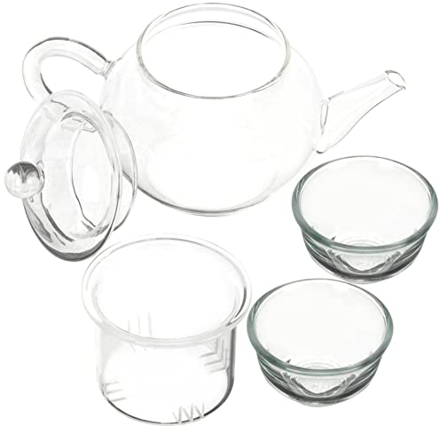 Tetera de Vidrio Transparente 250ml, Juego de 1 Pieza