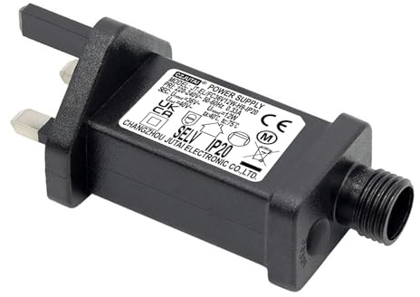 36V 12W LED Transformer String Lights Indoor-Outdoor Power Adapter for CZJUTAI JT-FL/FC36V12W-IP20 Christmas Lighting, Illuminate Your Holidays! (Threaded-Multifunction)