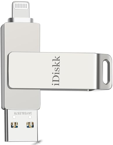 【App-le Certified 1T B】 iDiskk Photo Storage iPhone Flash Drive Photo Stick for iPhone (14/13/12/11 Pro/Plus/Pro Max,13/12 Mini,XR,XS,XS Max,X),Lightning iPad, MacBook/PC External USB Storage