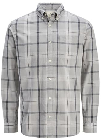 Jprblubrook Slub Check L/S Shirt