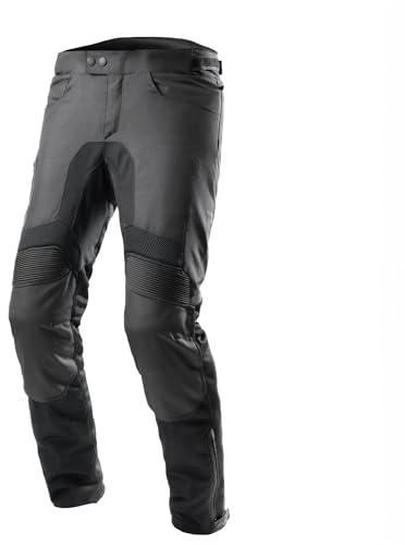 REBELHORN Jax Motorradhose Herren | Textil | Knie und Hüftprotektoren Stufe 2 | Abnehmbar Humax Membran | Große Mesh Belüftungspaneele | Größen bis 10XL