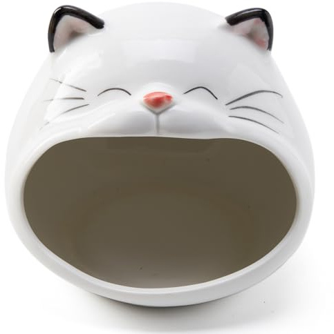 Ceramic Cat Sponge Holder for Kitchen Sink, Cat-Shaped Holder | Countertop Sponge Stand, Upright Storage Design, For Kitchen Sink Organization And Novelty Kitchen Decor