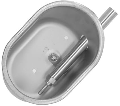 Futtertrog für Nutztiere, Wassernapf für Pferde, Rinder, Ziegen, Schafe, Hunde, Bauernhofqualität, Wassertrog für Schafe, automatischer Trinkwassernapf aus Edelstahl für Schweine, (-2118240002511)