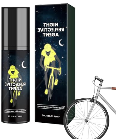 Vernice Spray Luminosa - Spray Da 100 Ml Riflettente Per La Guida Notturna, Vernice Ad Alta Visibilità | Rivestimento Luminoso Di Lunga Durata Per Vestiti, Biciclette, Skateboard, Tela, Legno, Tessuto