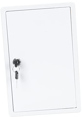 NUOBESTY Boîte à Lait Murale Support Mural Sécurisé Beige avec Serrure en Plastique Style Simple pour Bouteilles de Lait, Maison Bureau