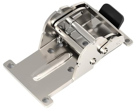 Bisagras de bloqueo industrial plegables de 180 grados para mesas, camas y bancos de trabajo con alta capacidad de carga plegable para patas de mesa
