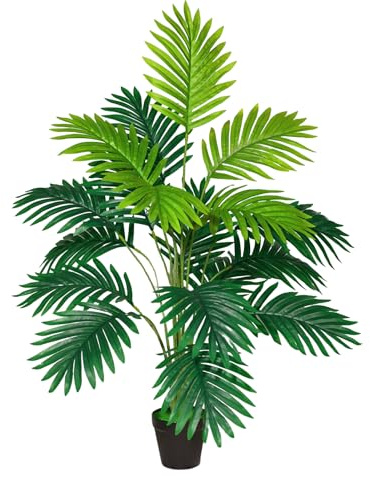 Natligard 83cm Künstliche Palme Künstliche Pflanzen Wie Echt Deko Palme | kunstpflanze groß kunstpalme für Schlafzimmer Badezimmer außenbereich Büro Garten Hochzeit Party Deco