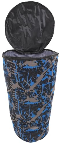 VICASKY Afrikanische Trommeltasche Rucksack 12 Zoll aus Wasserdichtem Oxford Gewebe mit Tarnmuster und Stoßdämpfender Polsterung für Djembé und Zubehör Zufällige Farbe