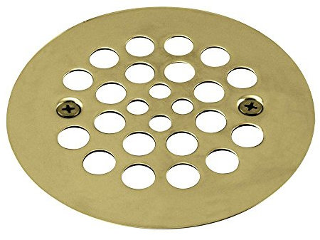 Westbrass D3193-03 Plastic Oddities Style Duschsieb, Messing, mit Schrauben, Außendurchmesser 10,2 cm, D3193-03