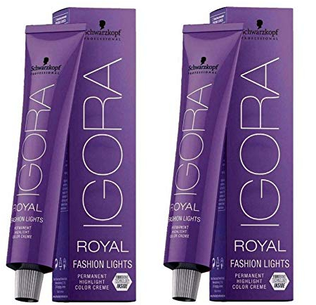 Schwarzkopf igora Royal Fashion Lights nuevo L de 89 2 Pack (2 x 60ml)