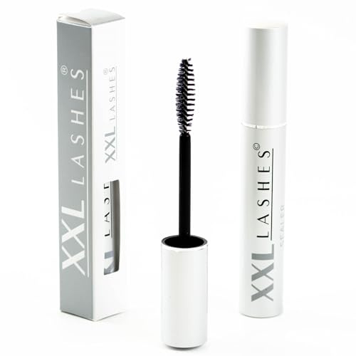 XXL Lashes Sealer, Schutz und Pflege nach Wimpernverlängerung, Wimpernlifting, Wimpernwelle und Wimpernlaminierung, Versiegelung von Lash Extensions, Wimpernpflege (transparent)