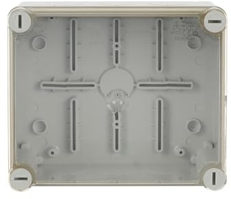 ABB IP65 Junction Box • Fully Dust Sealed Enclosure • Waterproof Electric Cable Connector Unit • Shockproof Adaptable Indoor/Outdoor Box • 160 x 135 x 77mm