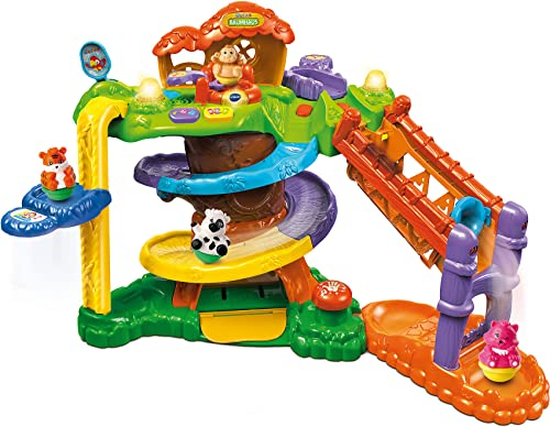 Vtech 80-510904 ZoomiZooz - Baumhaus, Babytiere, Mehrfarbig