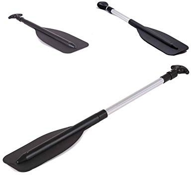 Nautika Teleskop-Paddel 75-120cm oder 60-120cm Stechpaddel ausziehbar, Notpaddel Hilfspaddel verstellbar Größe 75-120cm