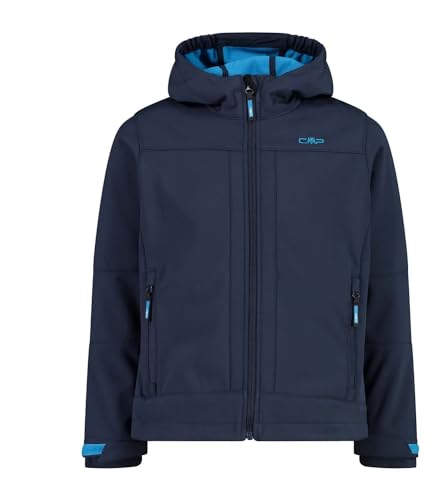 CMP - Kinderjacke mit Fester Kapuze, B. Blaue Donau, 140