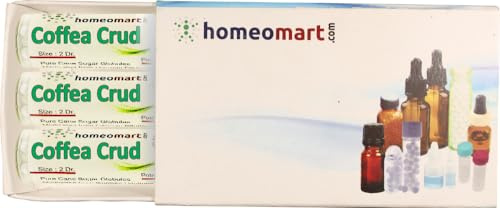 homeomart.com Coffea Cruda Homeopathy Pellets (Pills) in 30C Potency, Pack of 3