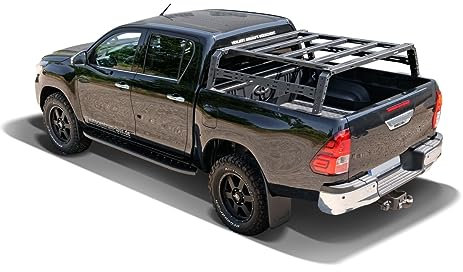 Black Stealth Bed Rack Ladeflächenträger Dachzeltträger Lastenträger passend für Diverse Pickups