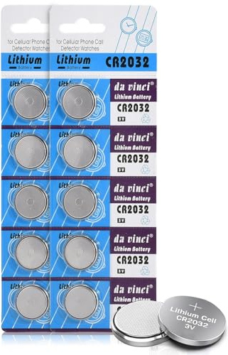 BML 10 pcs CR2032 Lithium Battery 3V High Capacity & Long-Lasting Battery | Reliable and Durable Performance for Keyfobs, Scales, Toy, Wearables and Medical Devices
