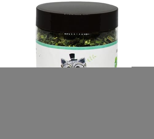 Catnip | Mélange fin organique Catnip pour les chats 20g | de Cattnip naturelle fraîche | Treats pour animaux de compagnie premium idéaux pour la relaxation, la formation et l'enrichissement | A