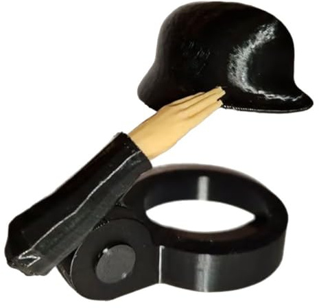 Kaaruisi Soldier Salutes Beer Bottle Caps Helmets Efficient Decorative Designs for Party Veterans Enthusiasts