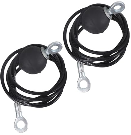 UPKOCH 2 Stück Teiliges Fitness-stahlseil Lang Stark Robustes Kabel für Heim-fitnessgeräte Ersatz für Kabelzug-Maschinen Langlebig und Glatt Laufend Zubehör für Trainingsgeräte