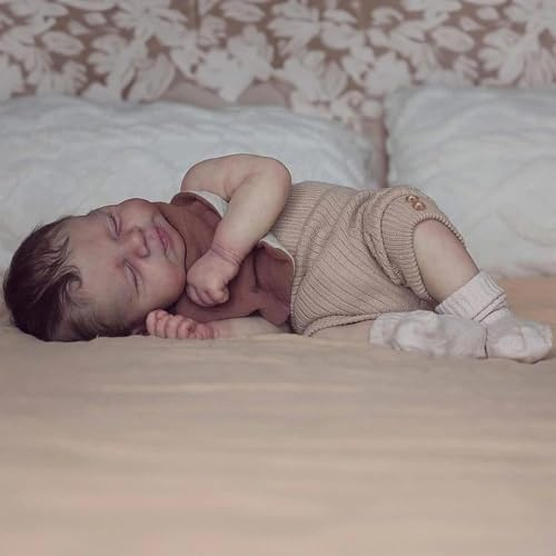 Anano Reborn Babys 48cm Reborn mädchen reborns Puppen echte Babys Puppe lebensechte babypuppen wie echt Reborn Babys