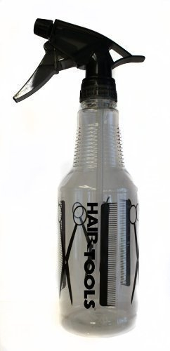 Hair Tools Plastic Spray Bottle (500ml) - Empty Spray Bottle with Stylish Scissor Design. Water Spray Bottle for Hair with Easy Grip Handle. Mist Spray Bottle for Hair Salons & Barber Shops.