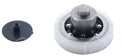 MBM-Italien Laufrolle ø 28mm aus Kunststoff 17mm Kugellager 28mm 6mm 14mm 5,8mm 12mm 6mm