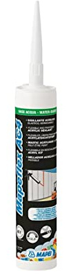 Sigillante acrilico 310ml Mapeflex AC4 Mapei - Colore: BIANCO