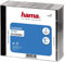 Hama CD-Leerhülle, Standard, 5er-Pack, transparent-schwarz