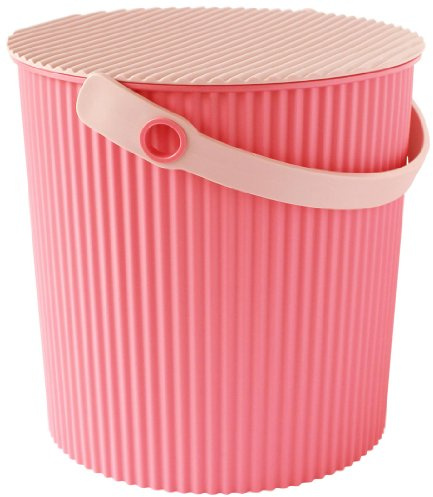way-be Hachiman Omnioutil Eimer L - Flamingo (10 L, Pink, Kunststoff)
