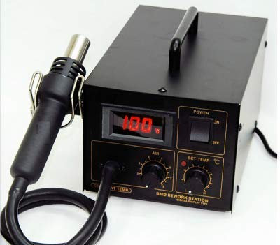 GOWE 220V SMD Estación de Retrabajo Desoldador Estación Pistola de aire caliente