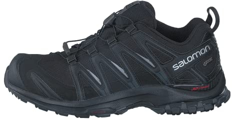 Salomon XA PRO 3D Gore-Tex, Herren Wasserdichte Trailrunning-Schuhe, Schwarz und Magnet, 44