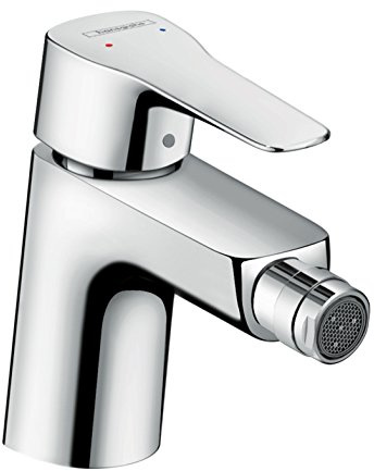 Hansgrohe 71235000 Einhand-Bidet mySport mit Zugstangen-Ablaufgarnitur chrom