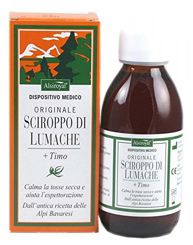 Alsiroyal Sciroppo Di Lumache Originale 150ml
